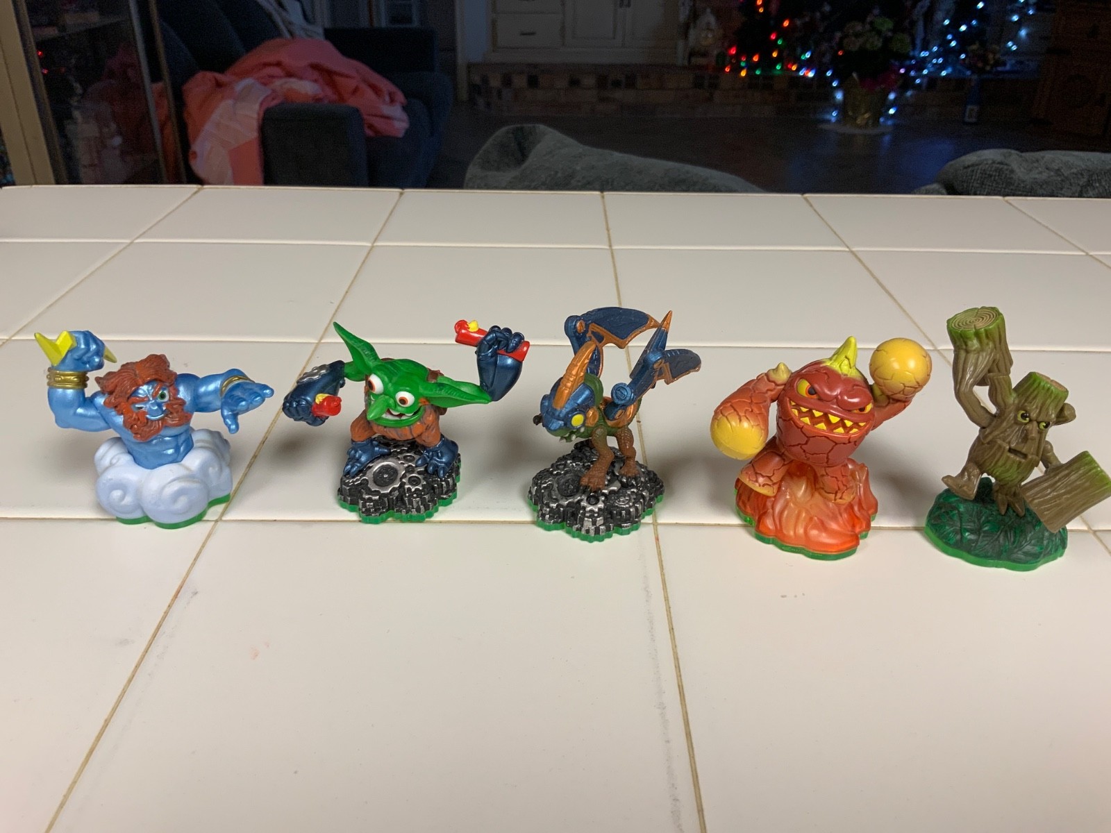 Skylanders Spyro’s lot(5): Boomer, Drobot, Lightning Rod, Stump Smash, & Eruptor