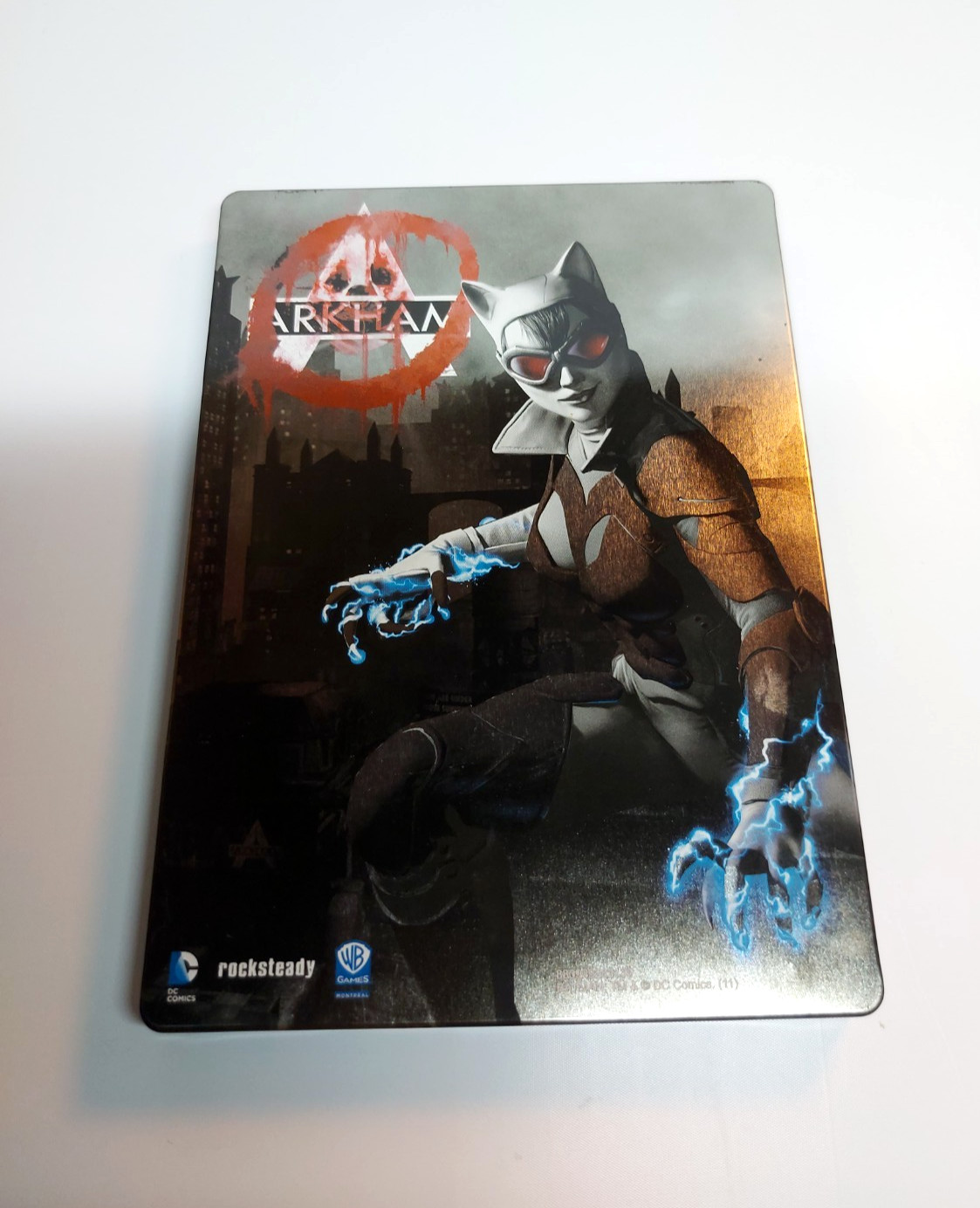 Batman: Arkham City Armored Edition steelbook only no game disc