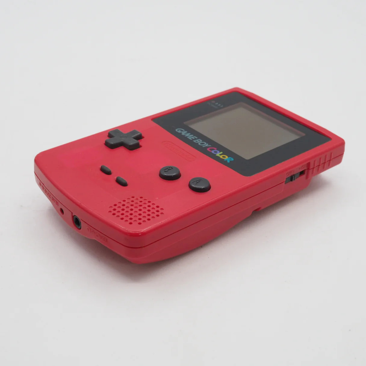 Nintendo GAME BOY COLOR Red CGB-001 Handheld System Boxed Tested Serial Match GB