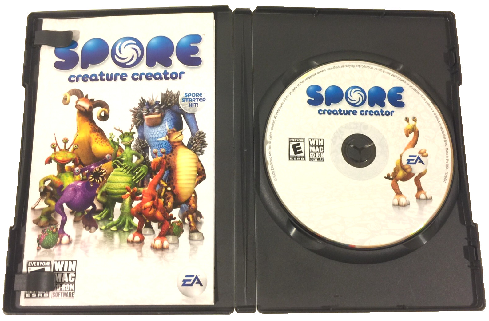 Spore – Creature Creator – PC CD-Rom Game – 2008