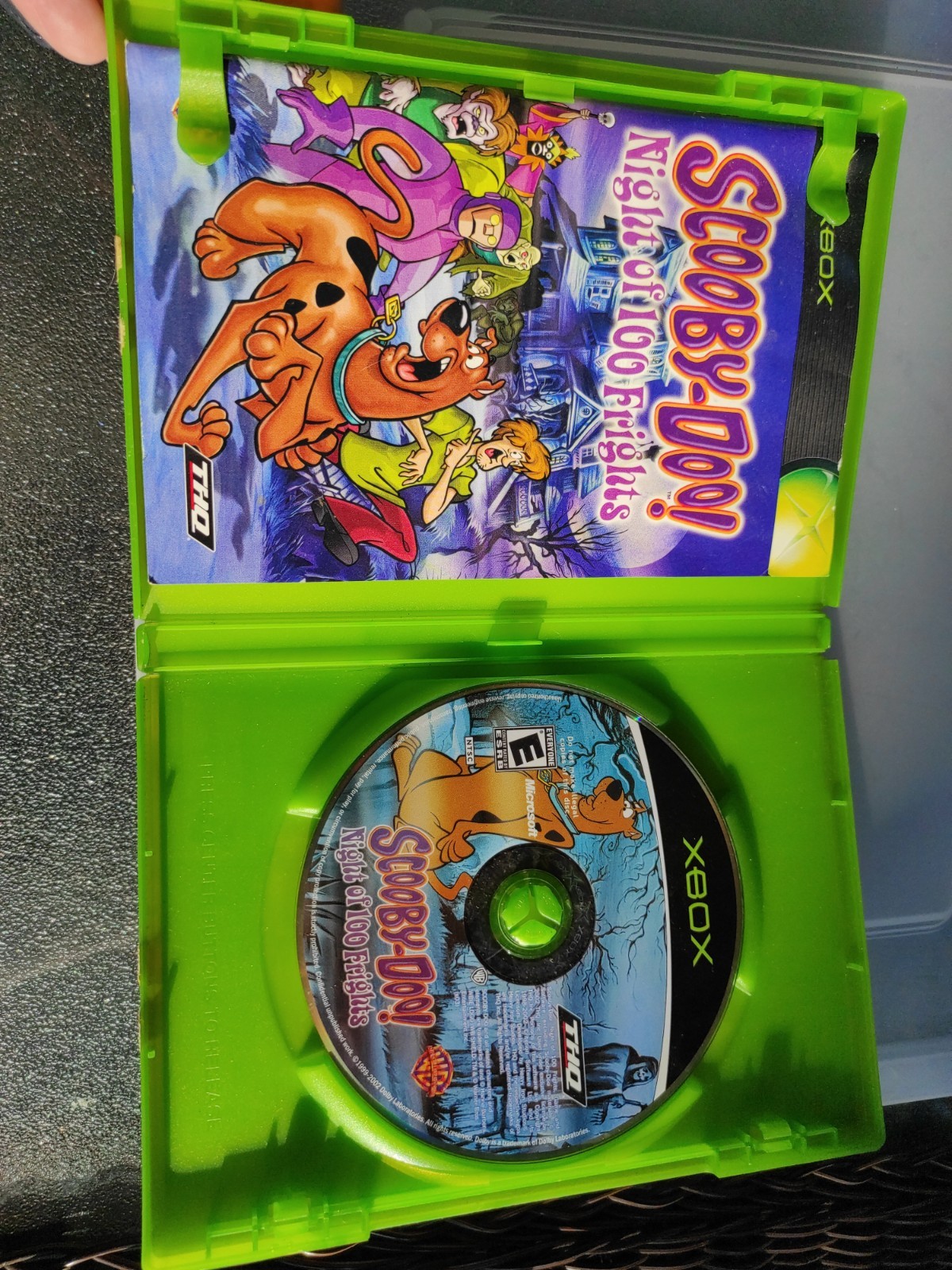 Scooby-Doo Night Of 100 Frights (Xbox, 2003) CIB, Pristine Disc, Tested & Works