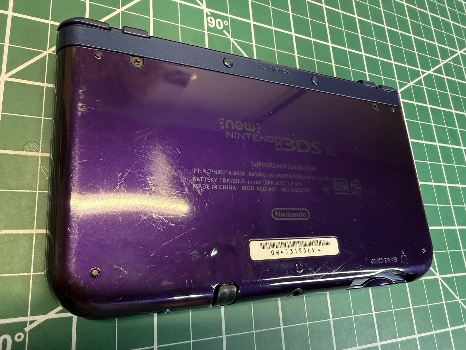 Nintendo New 3DS XL Galaxy Edition (US Version) w/Case & Charger Free Shipping