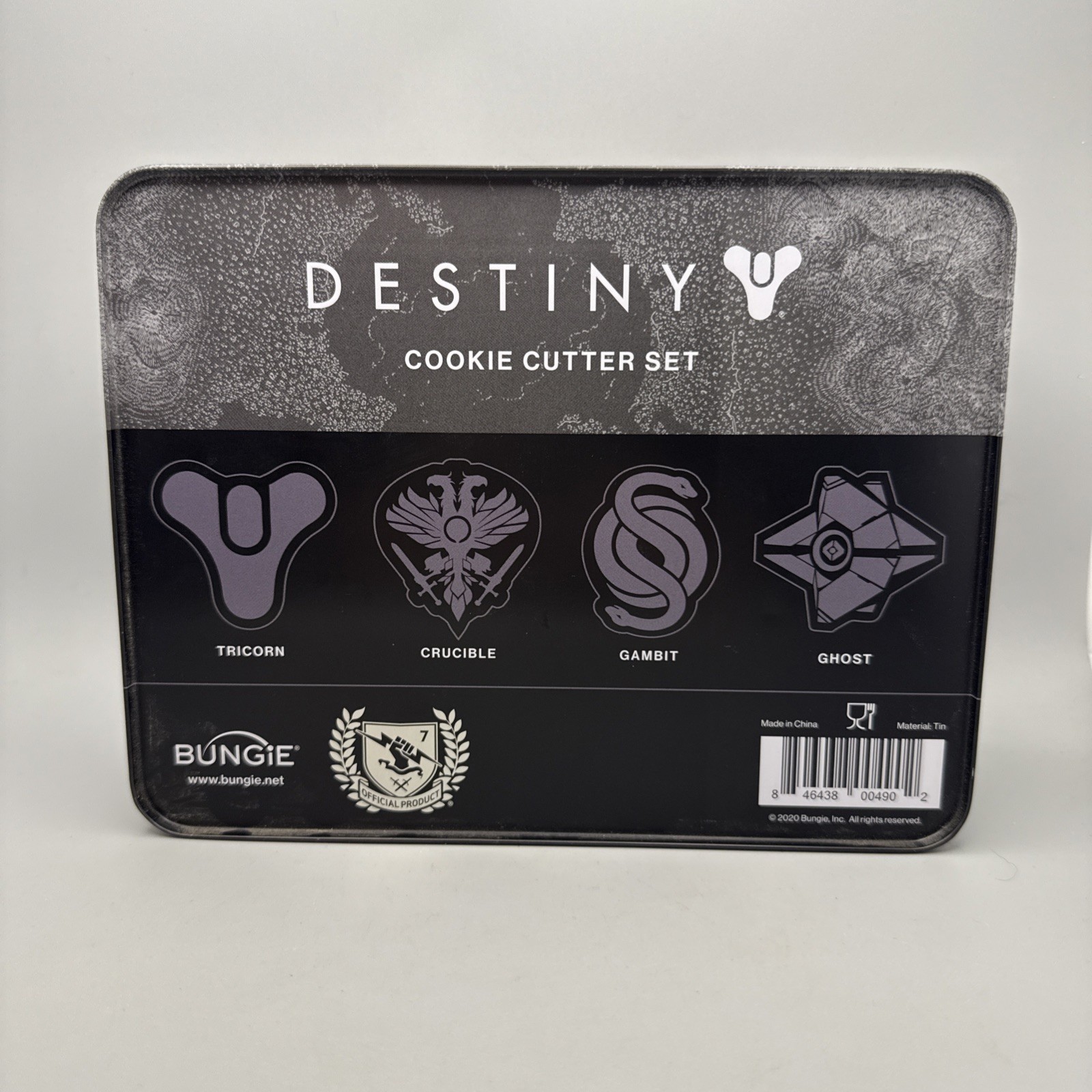 Official Bungie Product Sealed Destiny Cookie Cutter 4 Piece Set UNUSED!! HTF
