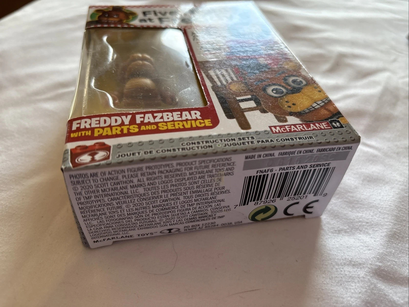 Five Nights at Freddy’s Freddy Fazbear W/Parts & Service #25201 Construction Set