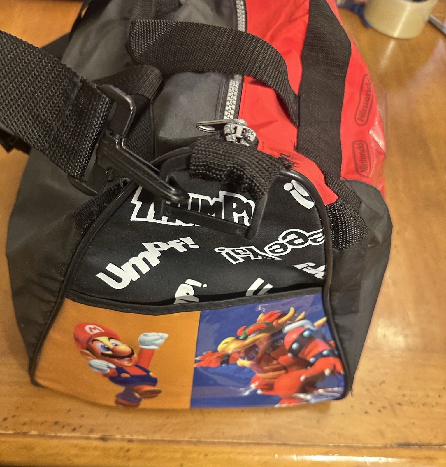 Nintendo Mario 64 Duffle Bag & Mama Mia Fanny Pack Bundle