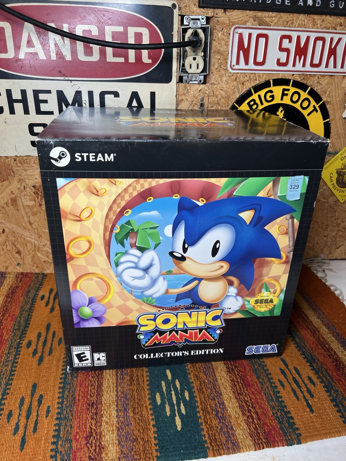 Sonic Mania Collector’s Edition PC Steam Complete In Box