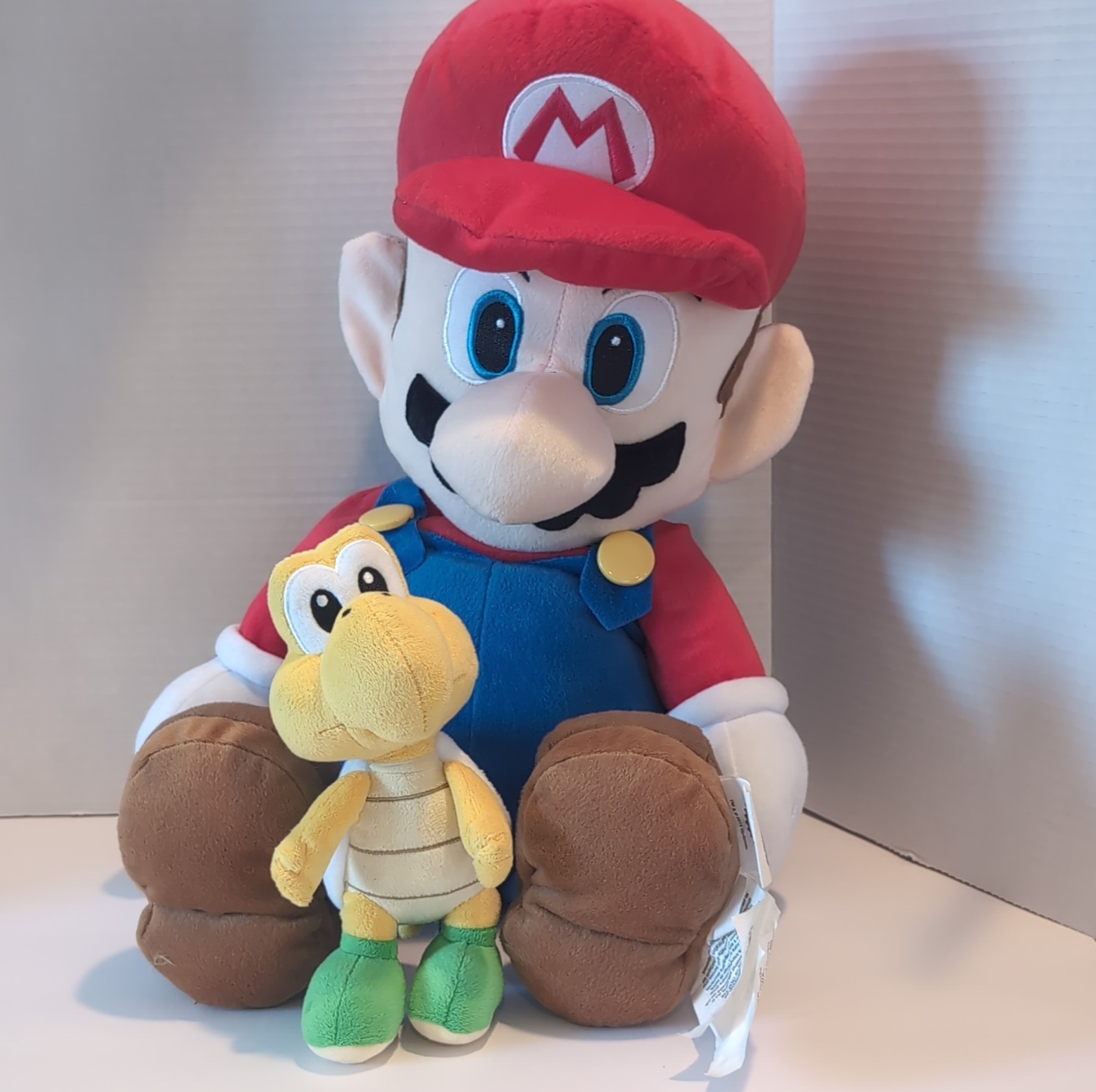 Nintendo Super Mario Mario & Koopa Troopa Washable Plush Doll 2015