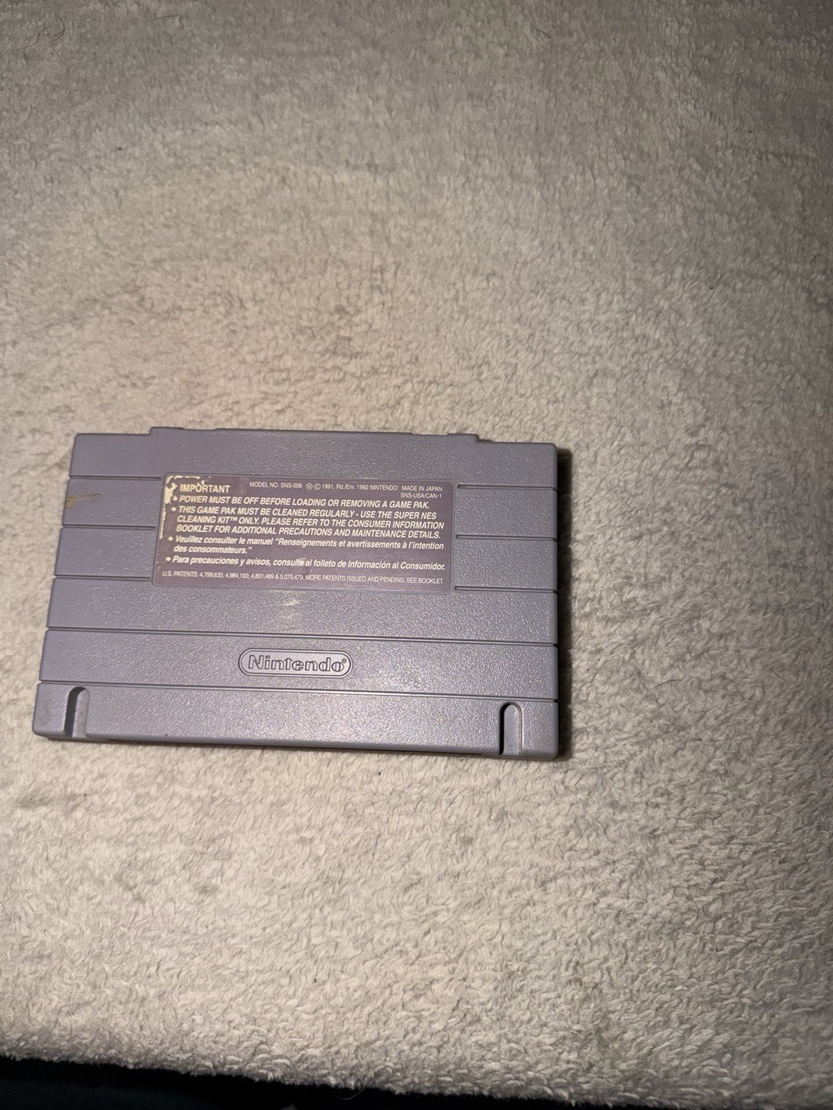 GameTek Zool: Ninja of the “Nth” Dimension Nintendo SNES NTSC-U/C (US/CA)