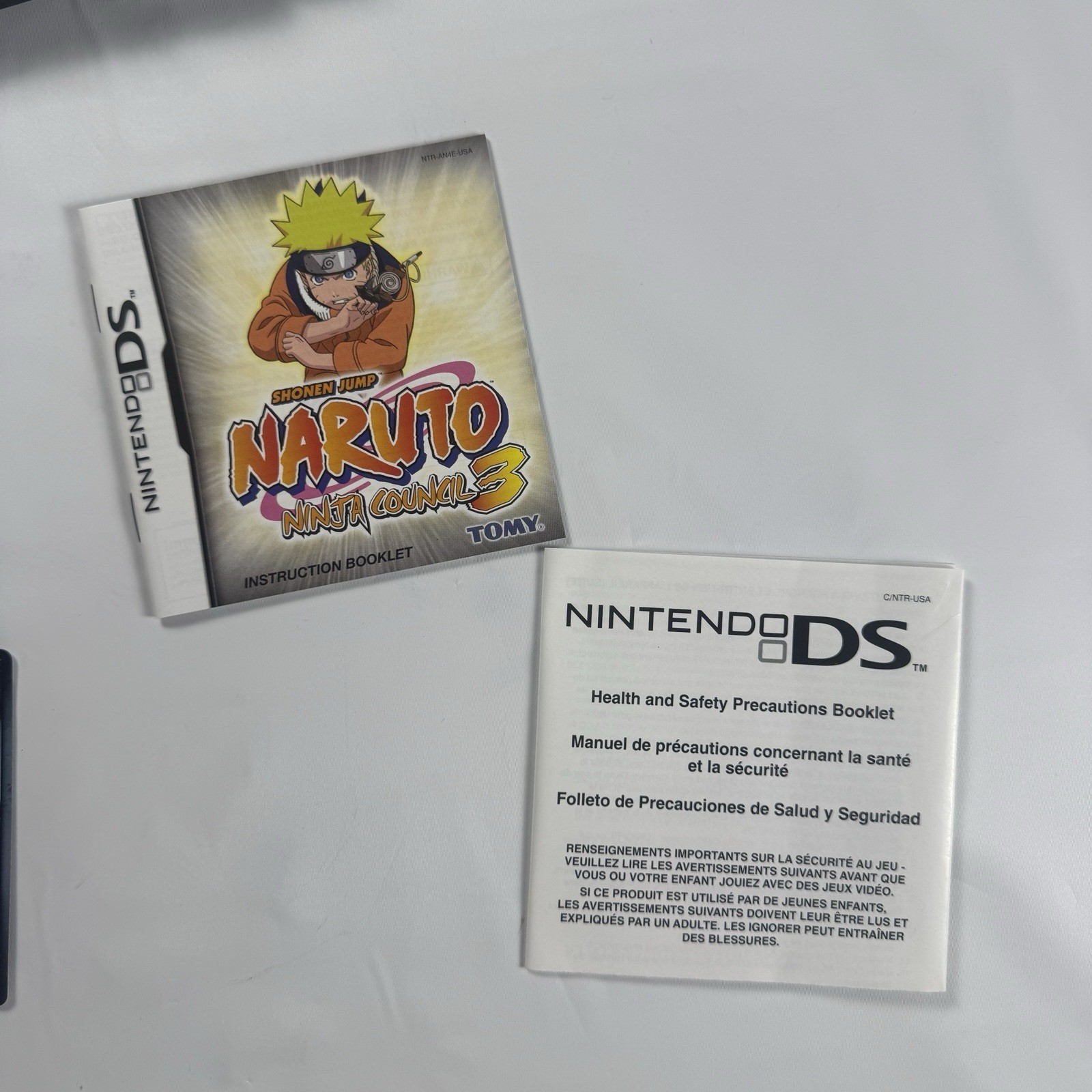Naruto Ninja Council 3 Nintendo DS CIB Complete With Manual Promo Card PR 016