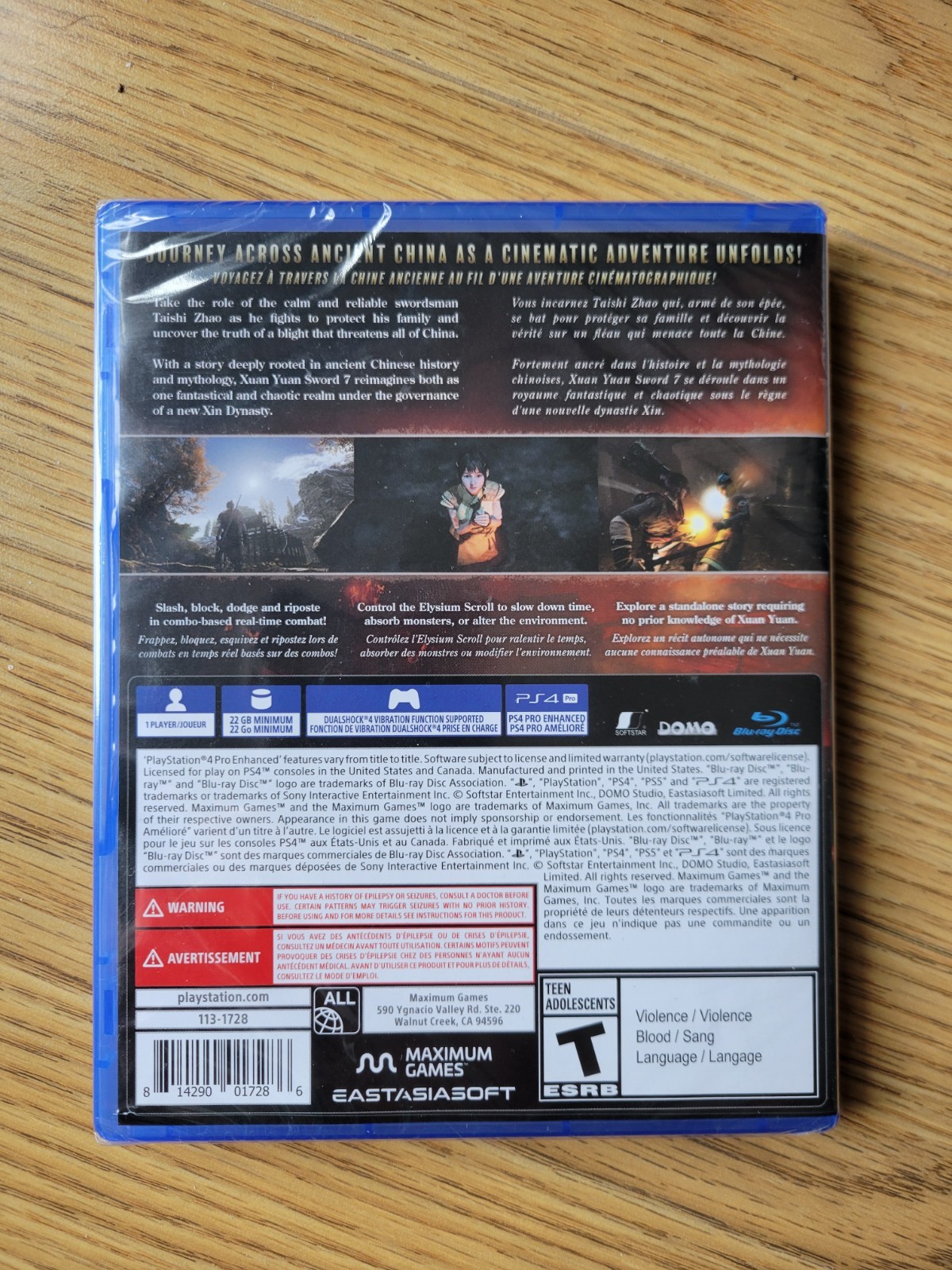 Xuan Yuan Sword 7 – Sony PlayStation 4 PS4 PS5 Compatible New Sealed