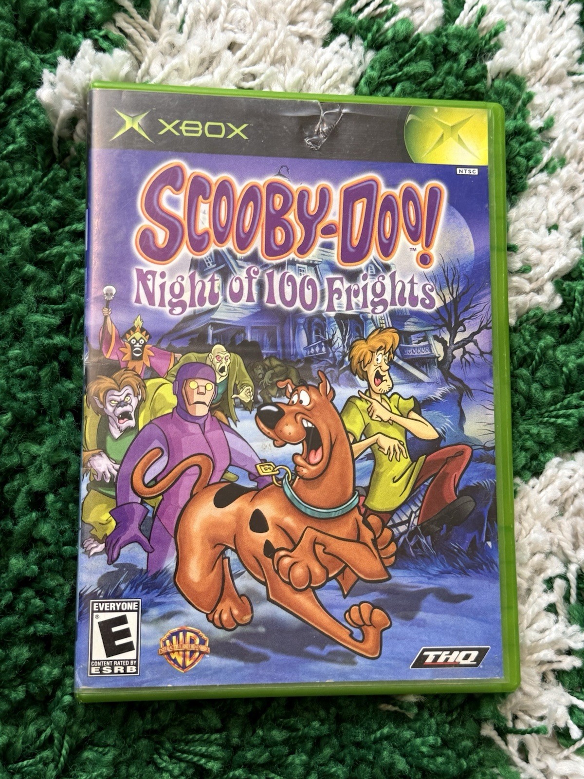 Scooby-Doo Night of 100 Frights (Microsoft Xbox, 2003) Case Only