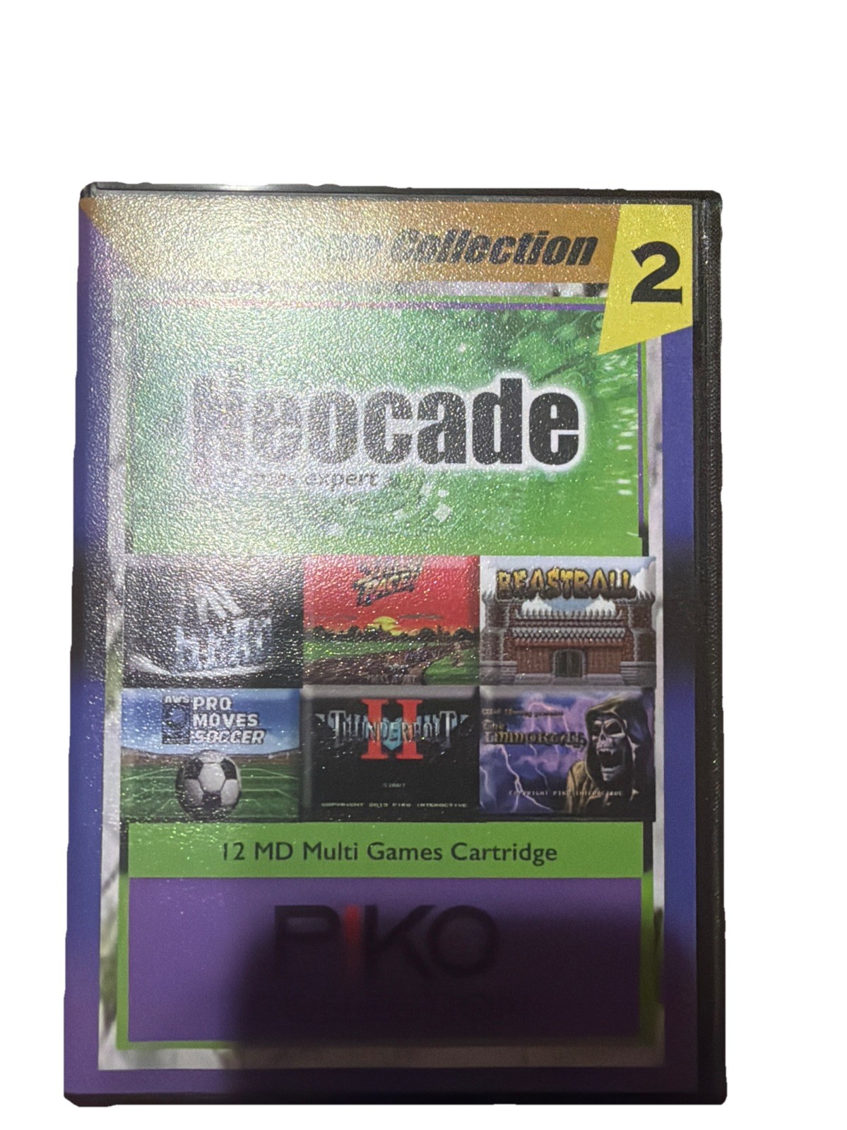 Piko Interactive Neo Cade Collection 2 Sega Genesis Mega Drive 12 Game Cart CIB
