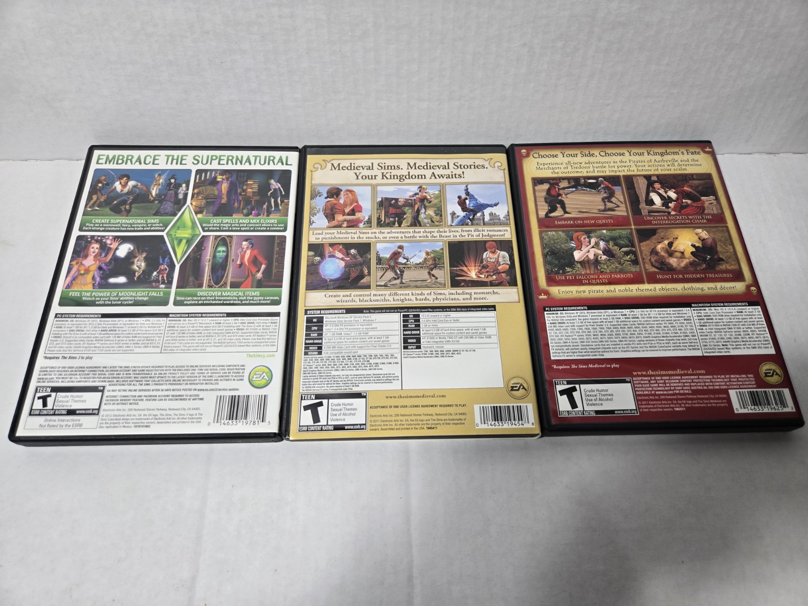 The Sims 3 PC 12 Game Bundle – Starter, Expansion, Pets, Medieval, World & More!