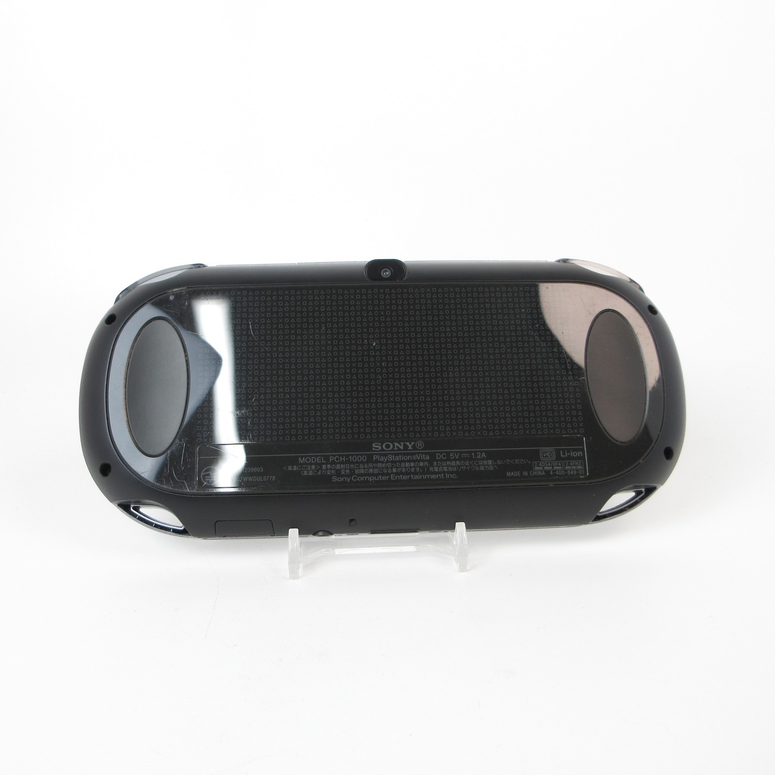 【Very Good】Sony PS Vita PCH-1000 Crystal Black Wi-Fi Model Console only #RET0311