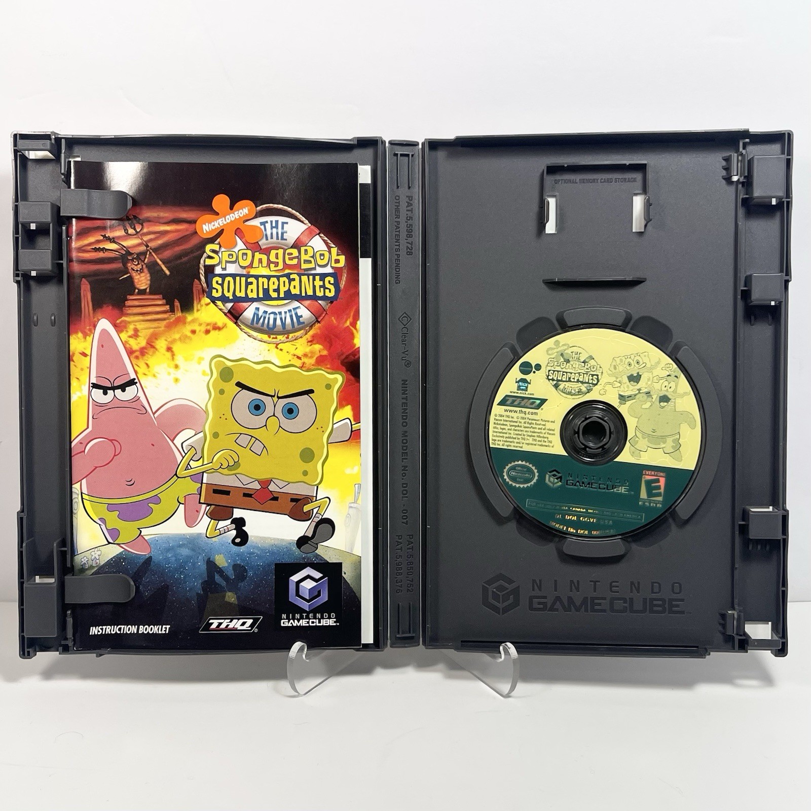 SpongeBob SquarePants Movie Nintendo GameCube (Tested!) – Read – Complete CIB