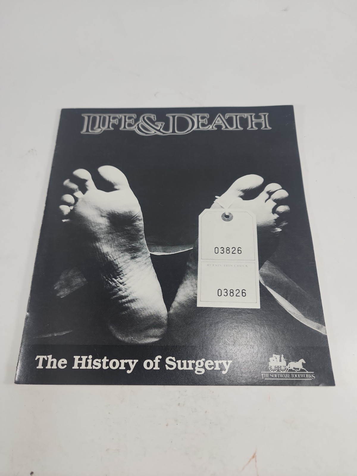 Life & Death You Are The Surgeon 1988 Big Box IBM PC Tandy Computer Untested VG+