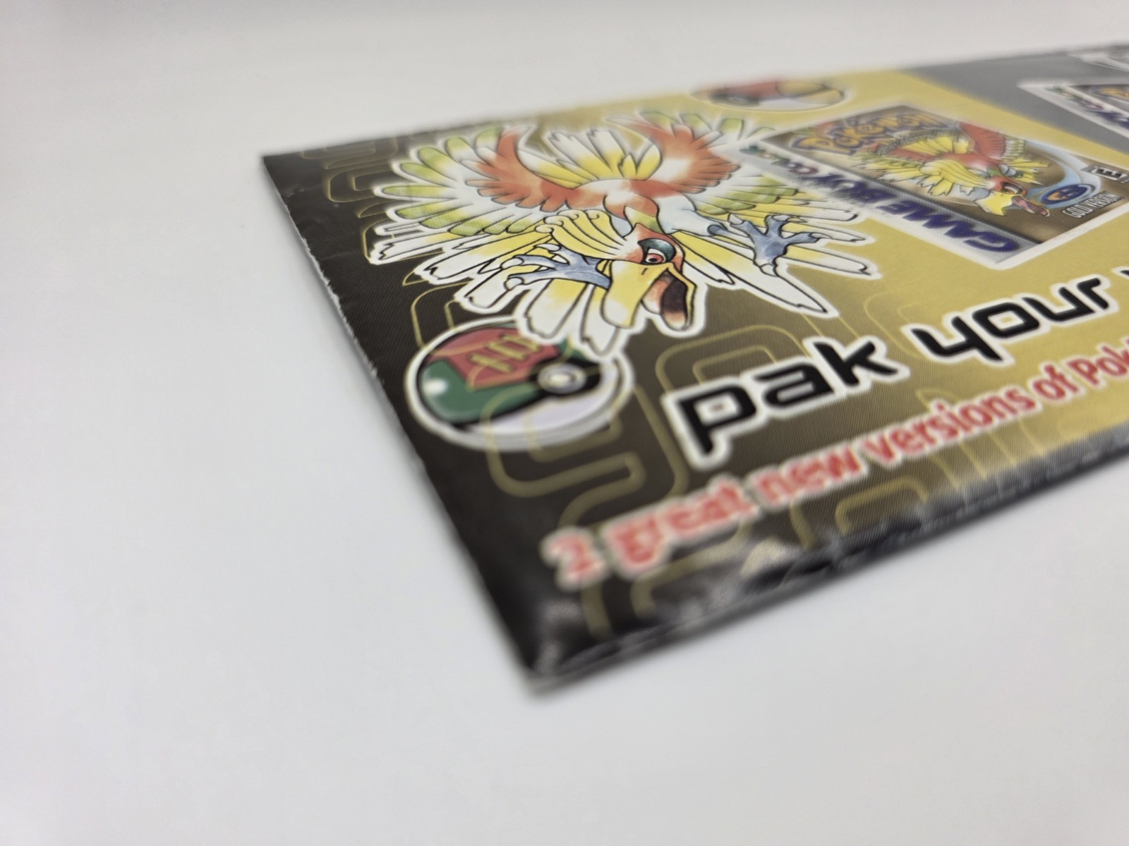 Pokemon Gold Silver Nintendo Power Complete Promo Mailer Packet 2000 Ho-Oh Lugia