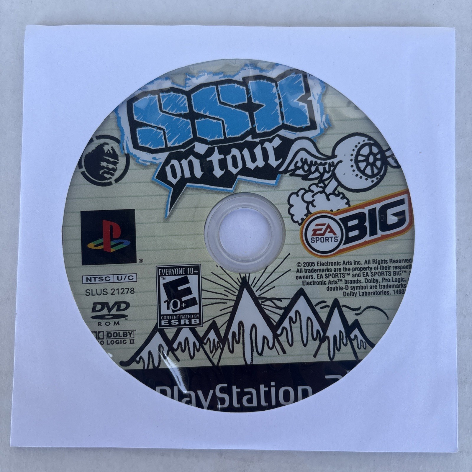 SSX On Tour PlayStation 2 PS2 DISC ONLY NO TRACKING *Tested*
