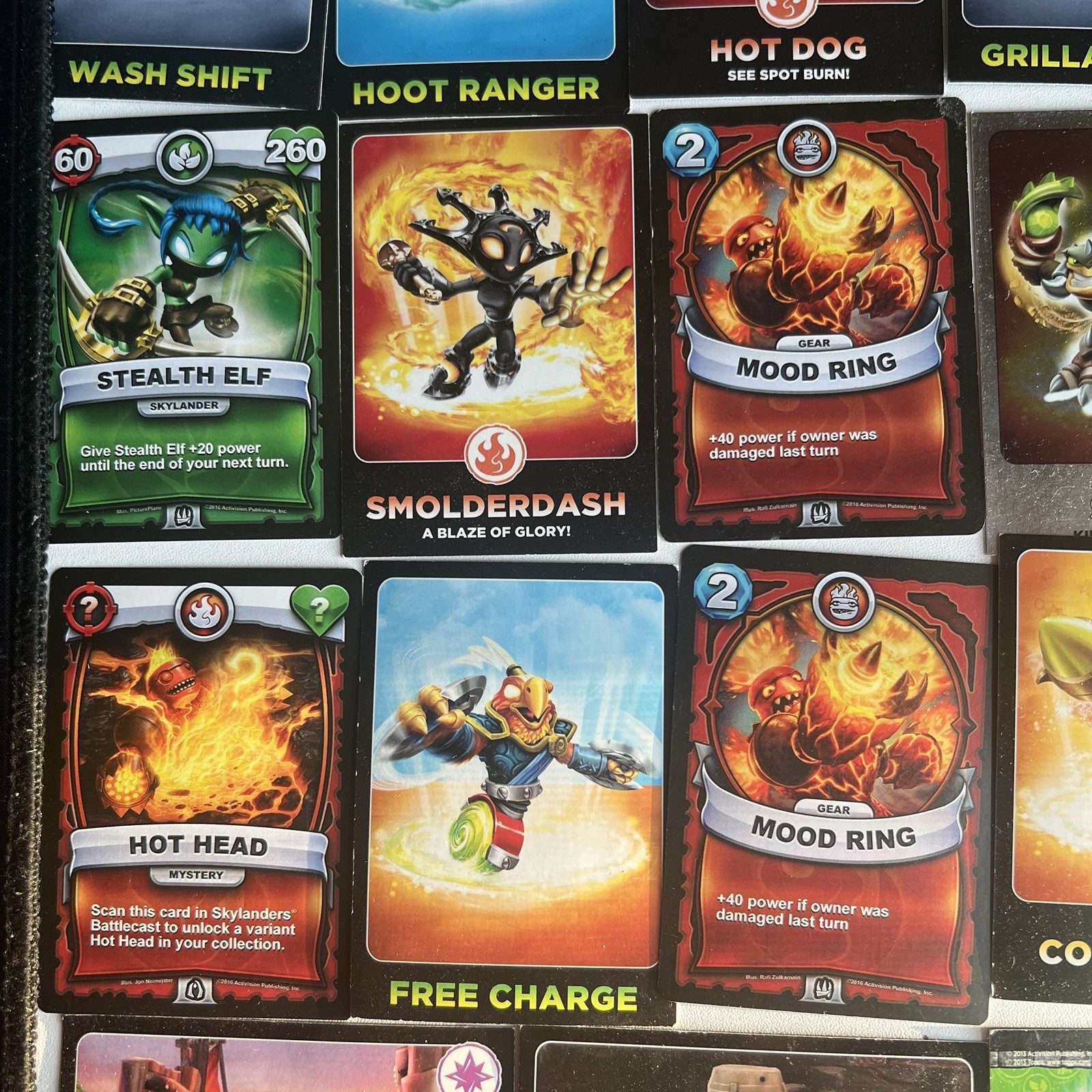 Skylanders Trading Card Lot 31 Spyro’s Adventure
