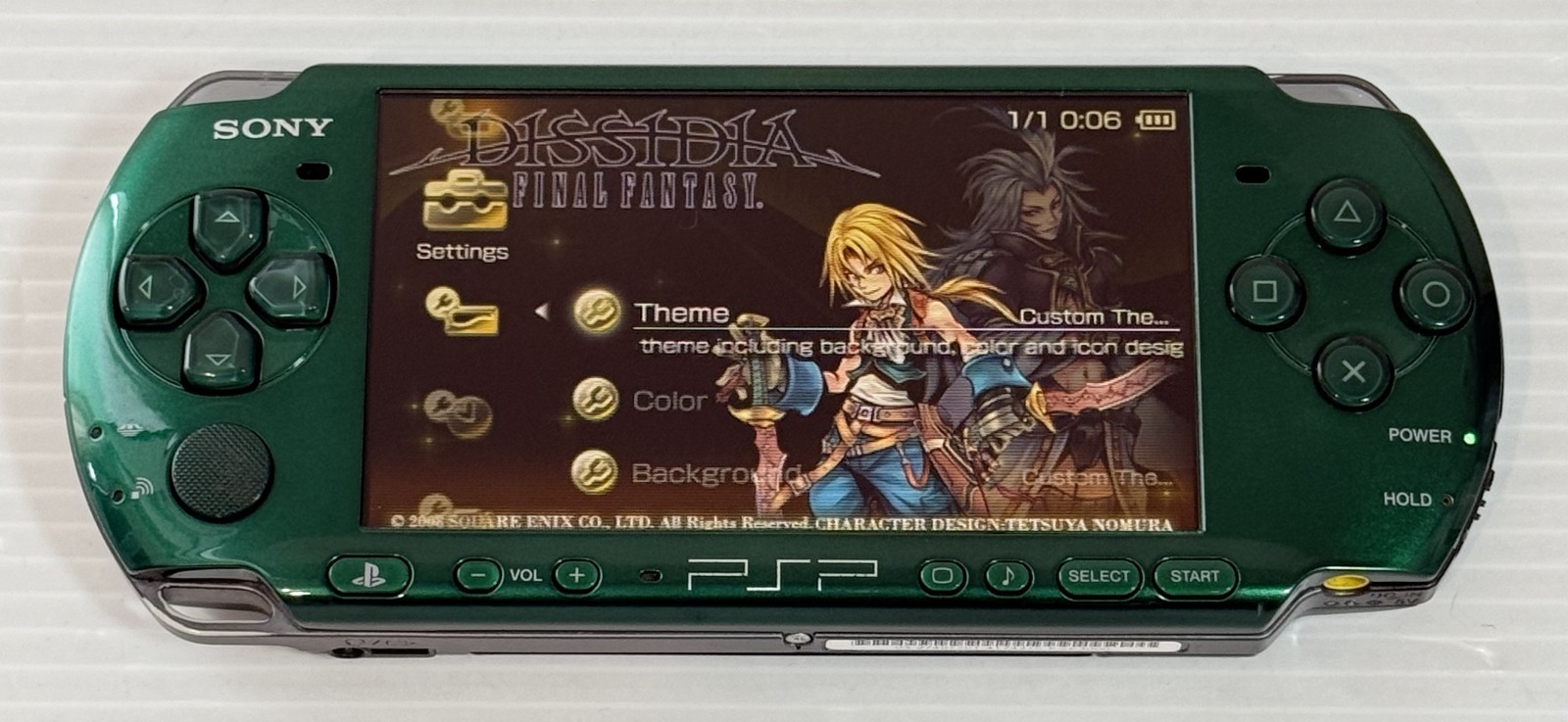Sony PSP-3000 PSP 3000 Console Green Rare Color Region free w/4GB – Very Good