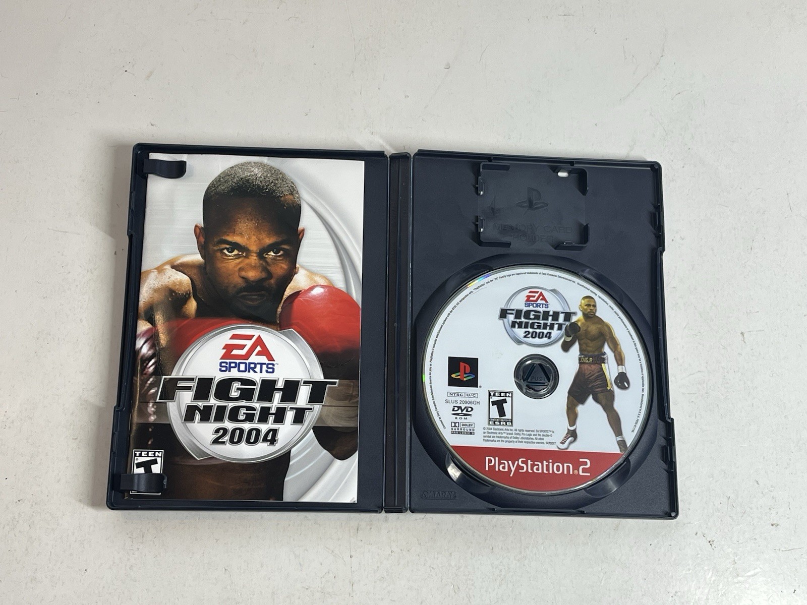 Fight Night 2004 (Sony PlayStation 2, 2004) Complete Tested Working