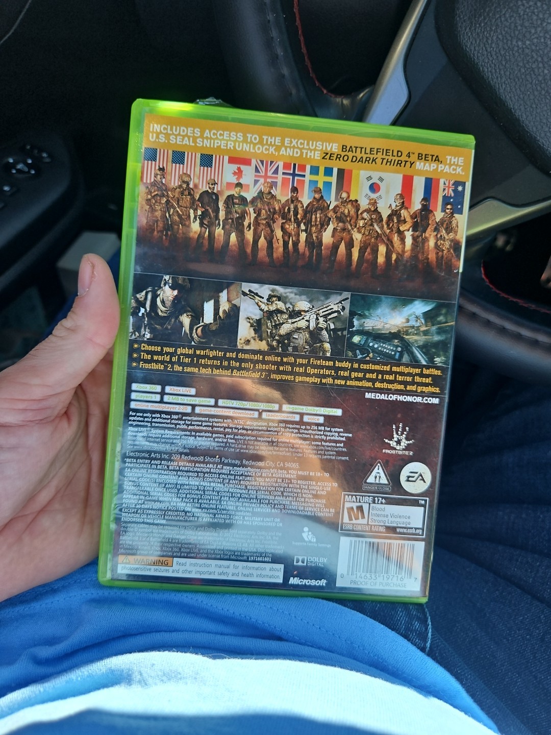 Medal of Honor: Warfighter — Limited Edition (Microsoft Xbox 360, 2012)