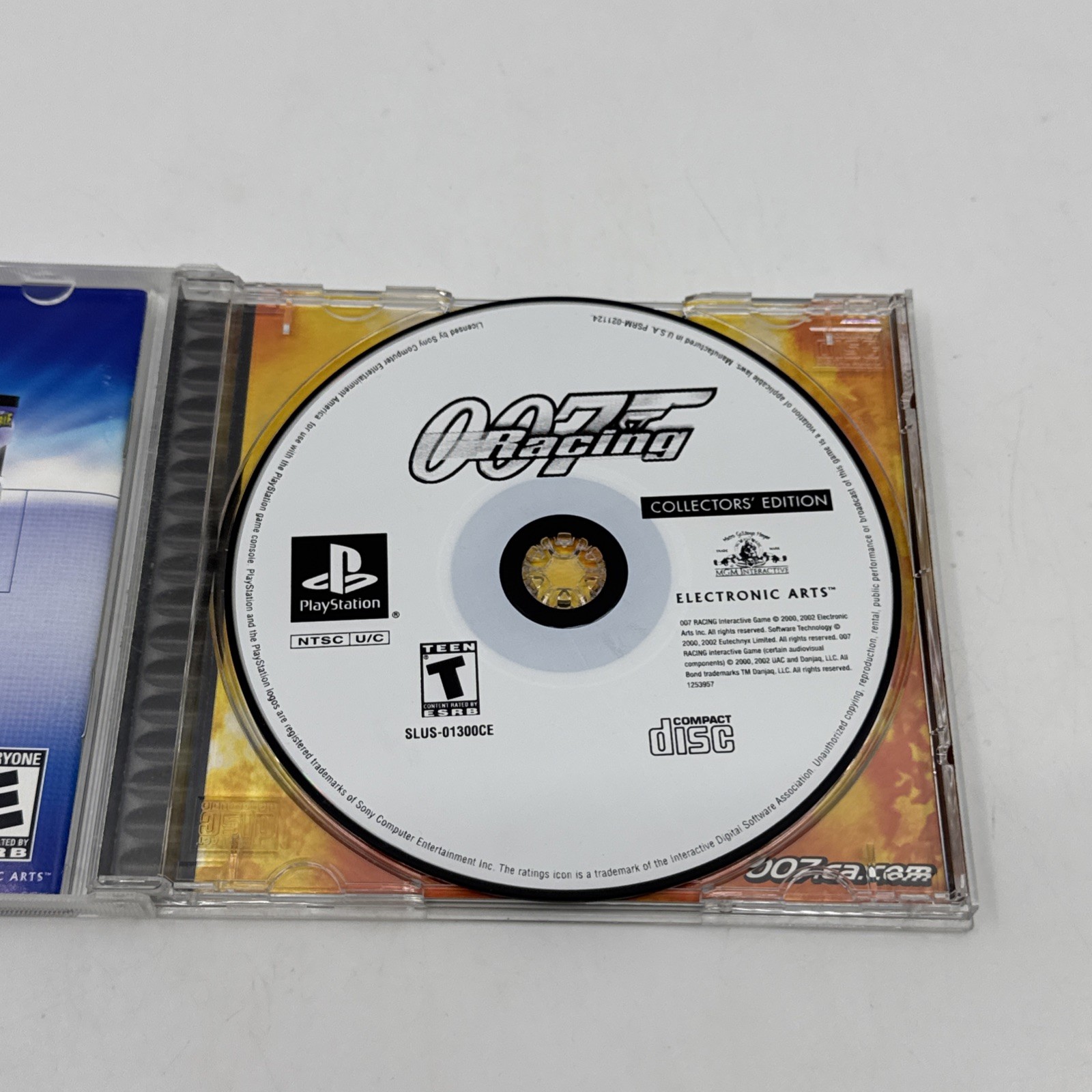 007 Racing EA Collectors’ Edition (Sony PlayStation, 2002) PS1 COMPLETE CIB