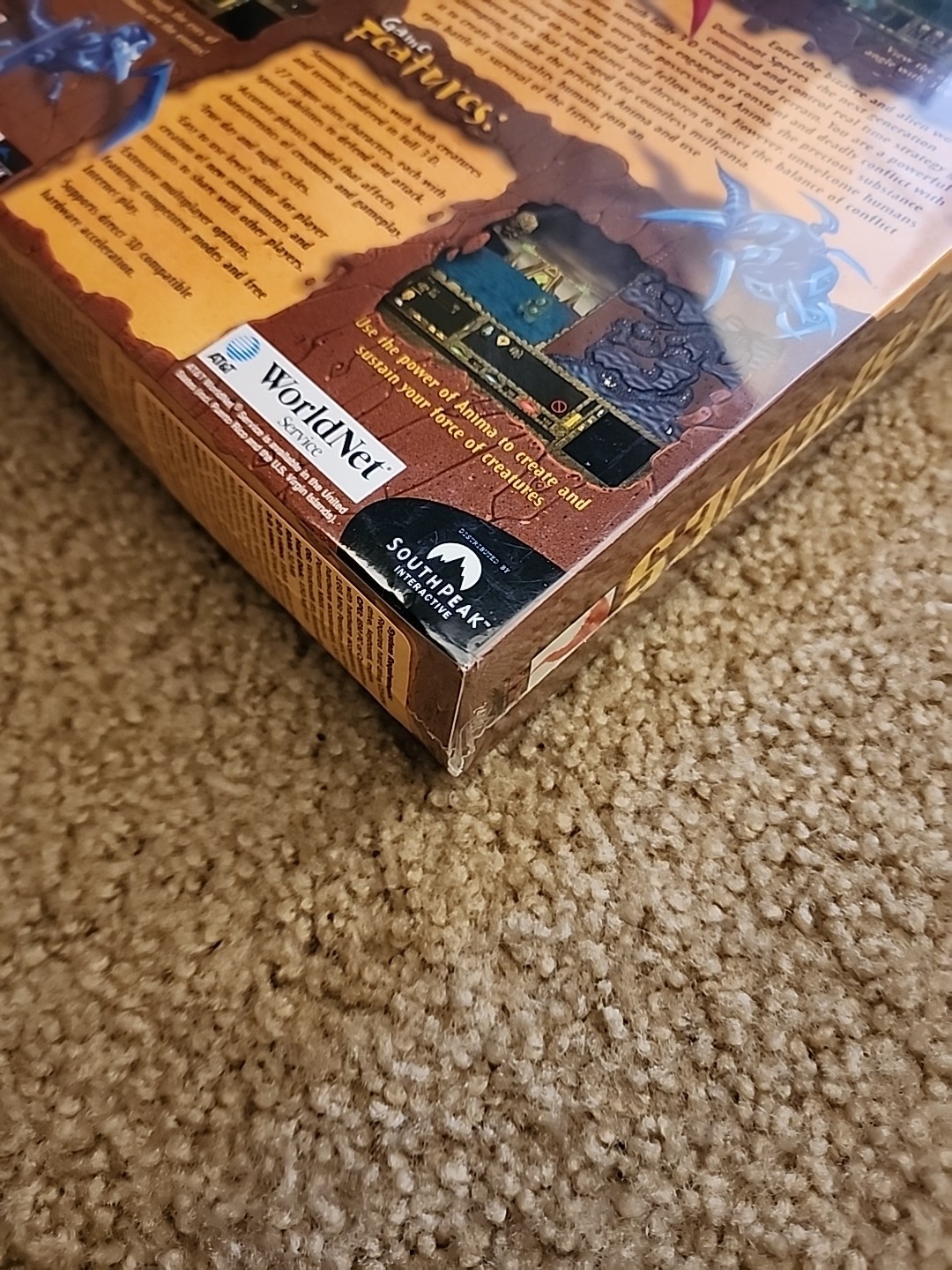 BRAND NEW SEALED BIG BOX DOMINANT SPECIES 1998 PC COMPUTER Game RARE W/ Poster