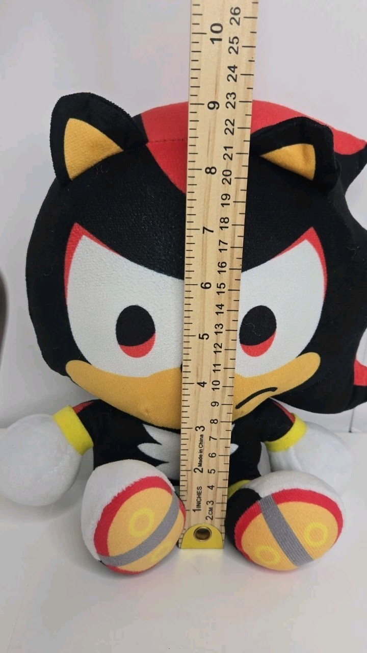SEGA Shadow the Hedgehog Washable Plush Doll Sonic the Hedgehog 2022