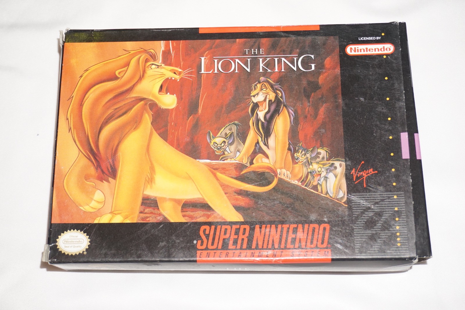 Lion King (Super Nintendo SNES) Complete in Box CIB