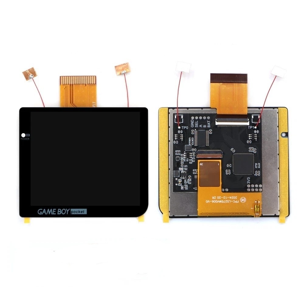 Game Boy Pocket Laminated 2.8″ IPS Kit + Shell & USB-C LiPo Battery Gameboy GBP