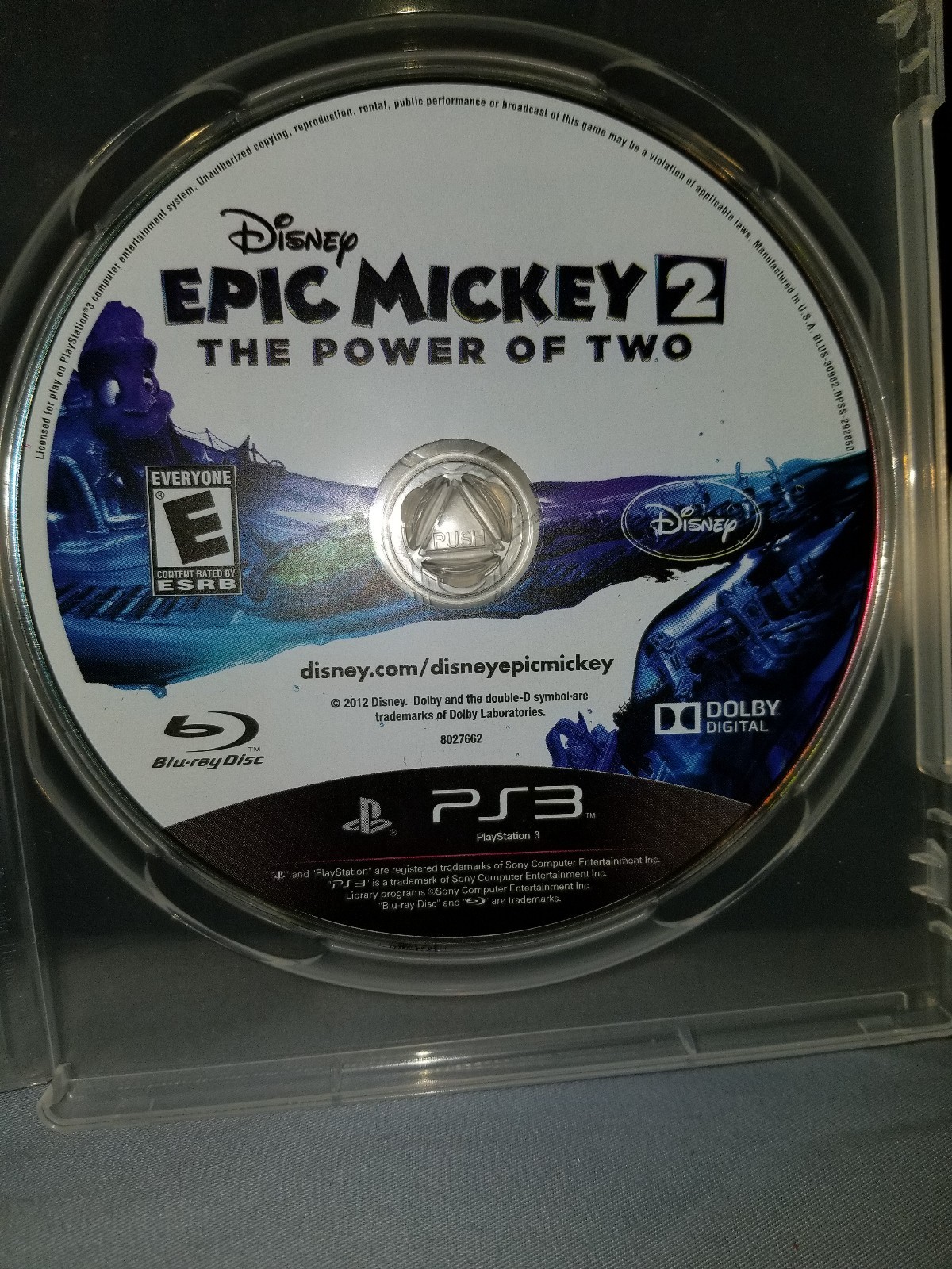 Disney Epic Mickey 2: The Power of Two (Sony PlayStation 3, 2012)
