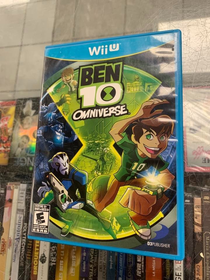 Ben 10 Omniverse Nintendo Wii U Good Condition CIB NTSC Complete D3 Publisher