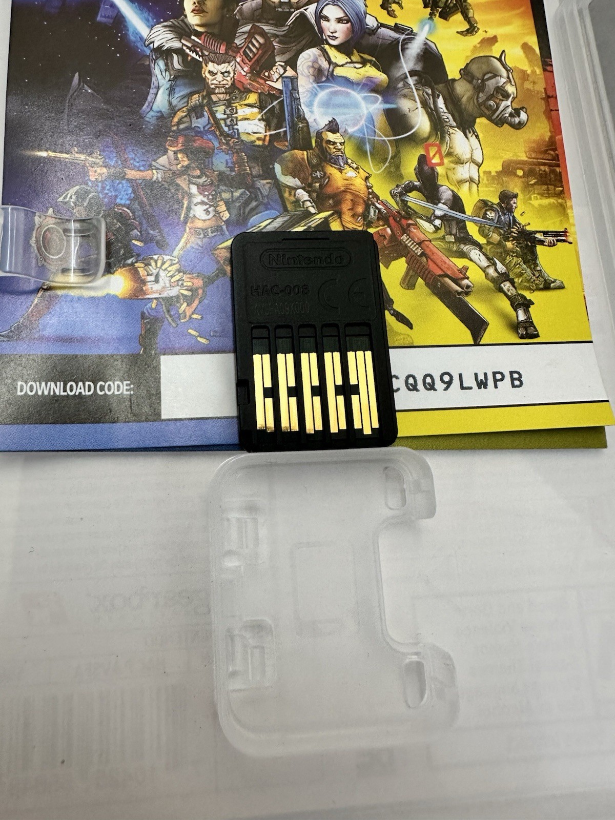 Borderlands Legendary Collection Nintendo Switch Game Cartridge And Case