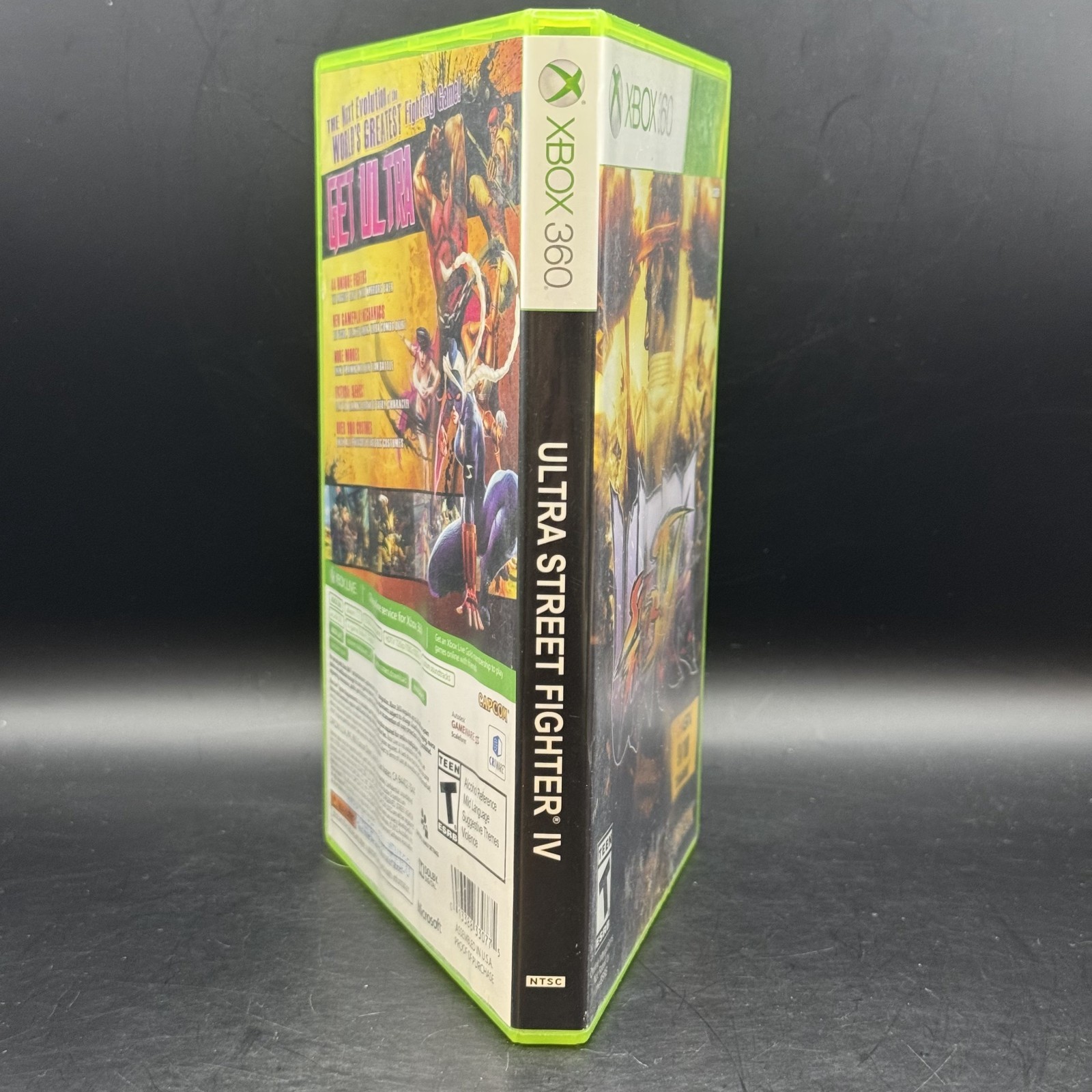 Ultra Street Fighter IV (Microsoft Xbox 360, 2014) COMPLETE IN BOX (CIB)