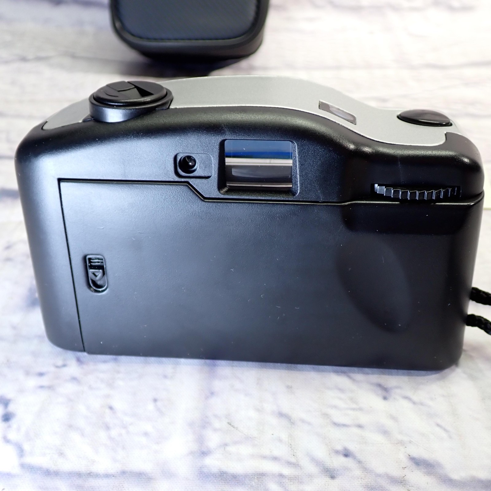 Vintage Nintendo 64 Focus Free Film Silver Blue Camera W/ Case Manual China