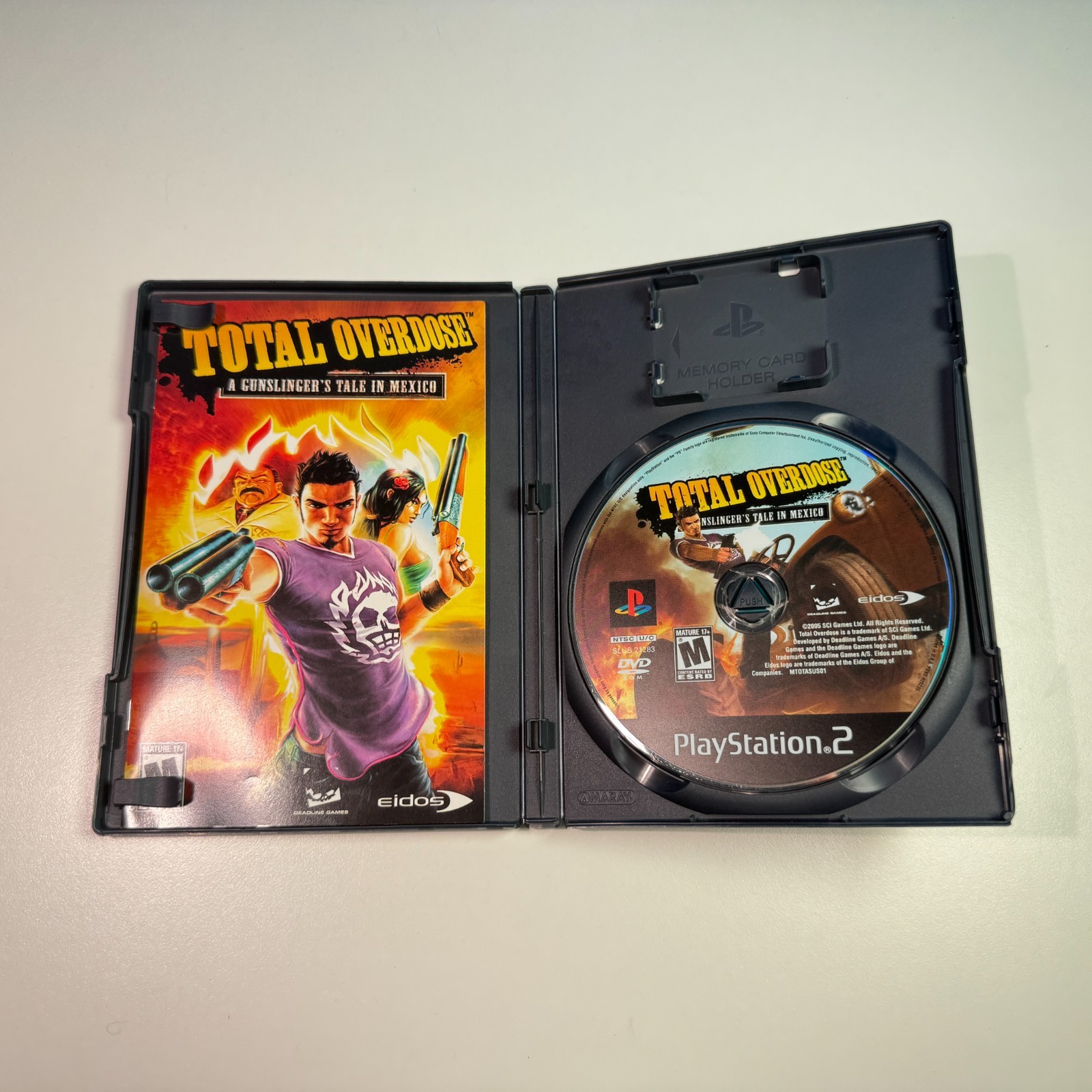 Total Overdose A Gunslinger’s Tale in Mexico (Sony PlayStation 2, 2005) PS2 CIB