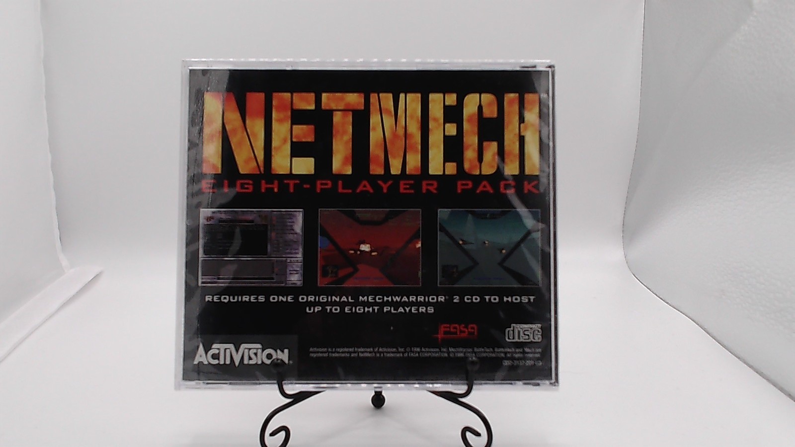 UNOPENED Netmech: Eight (8) Player Pack PC CD 1995 PLASTIC WRAPPED
