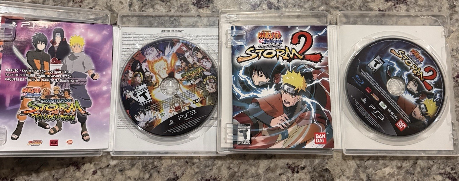 Naruto Shippuden Ultimate Ninja Storm Revolution And Ultimate Ninja Storm 2 Ps3