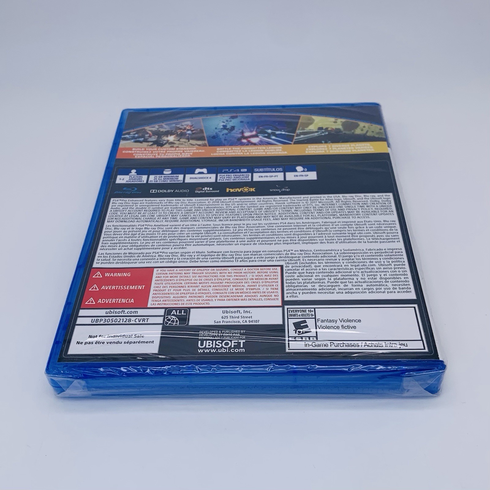 Starlink: Battle for Atlas Sony PlayStation 4 PS4, 2018 – Brand New Sealed