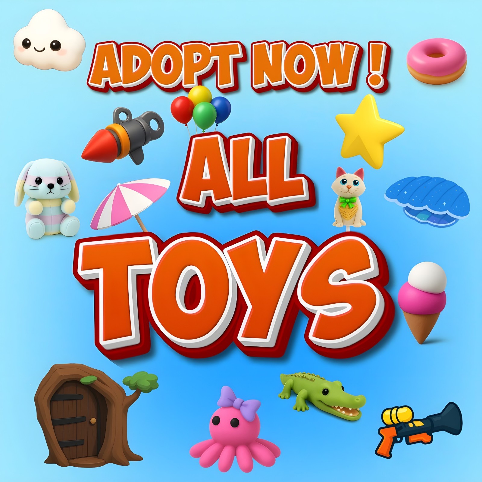 Adopt Top Pick 🌸All Toys🌟 Cheap🌟 Fast Delivery🌟Best Pick Today