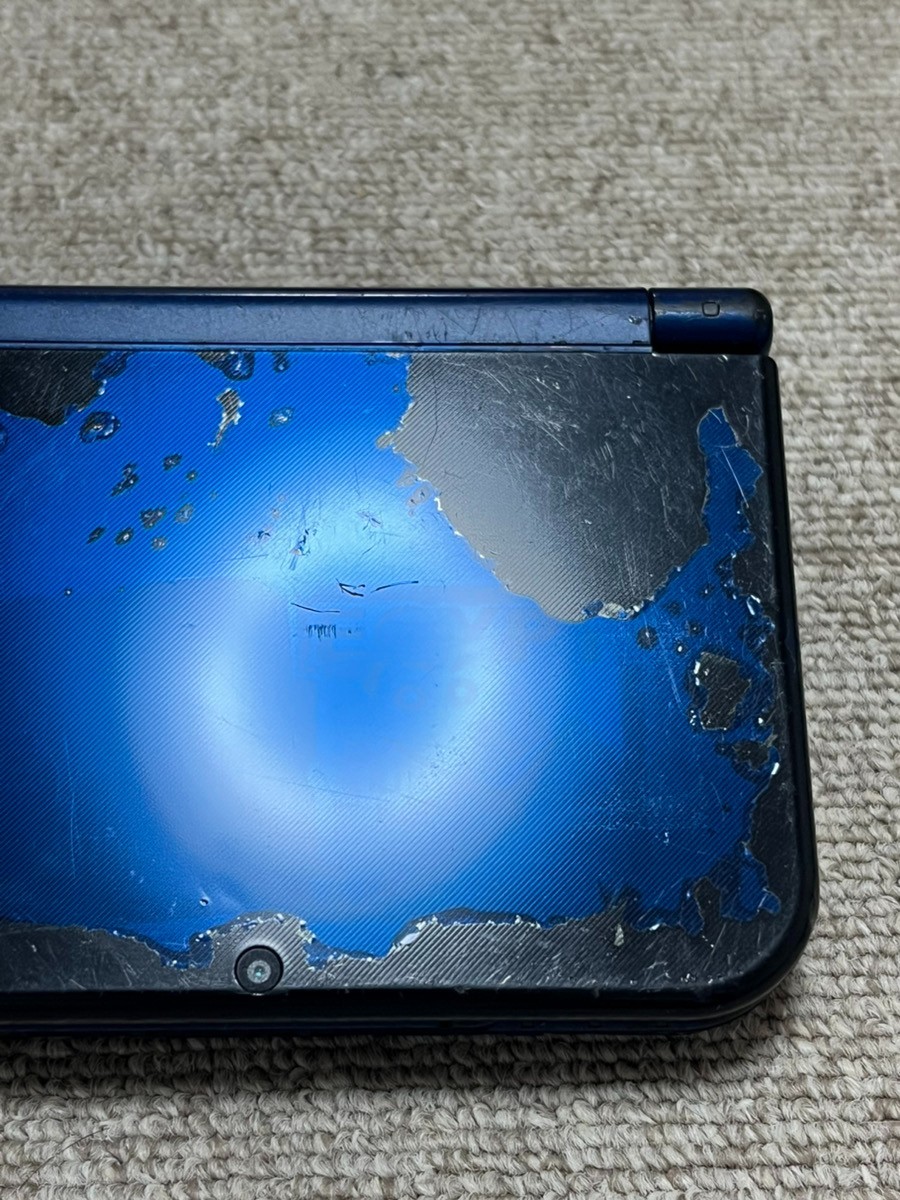New 3DS LL XL Metalic blue Japan Nintendo Console region Japanese B42