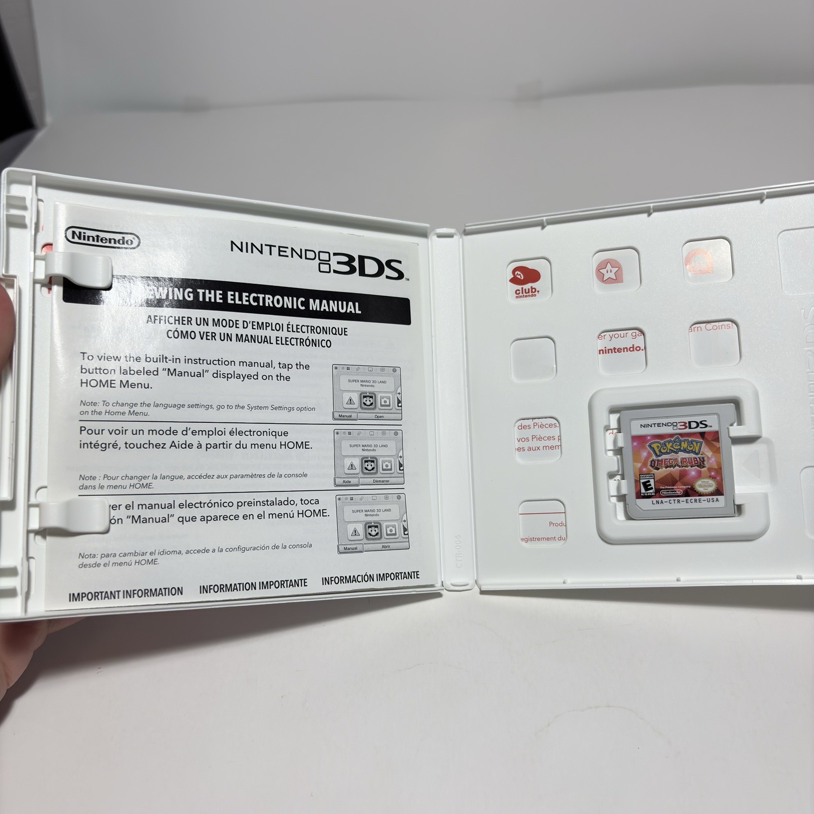 Pokemon Omega Ruby Nintendo 3DS Complete CIB Tested Authentic Clean Fast Ship