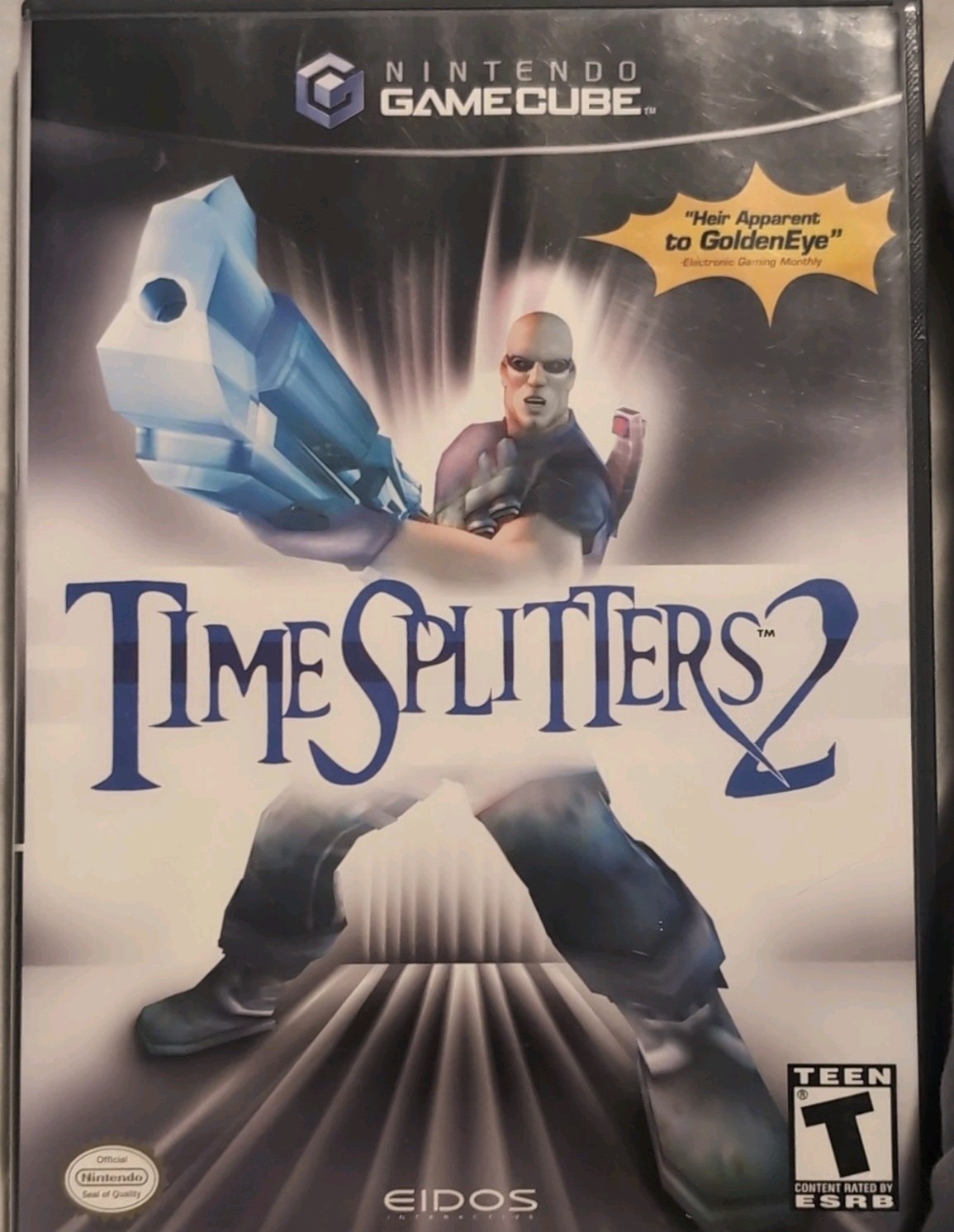 Eidos Interactive TimeSplitters 2 Nintendo GameCube Manual Multiplayer T NTSC-U…