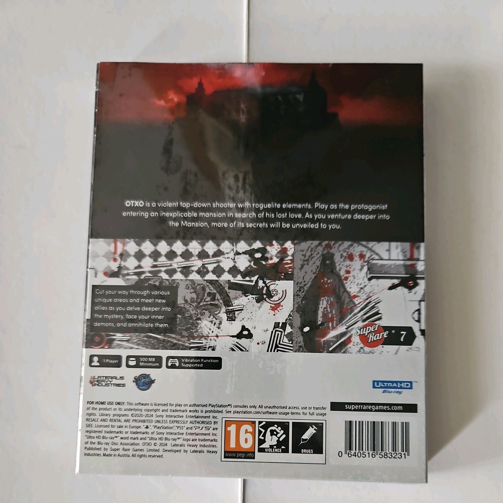 OTXO PlayStation 5 PS5 Brand Super Rare Games 7 Rare w Slipcover G2U