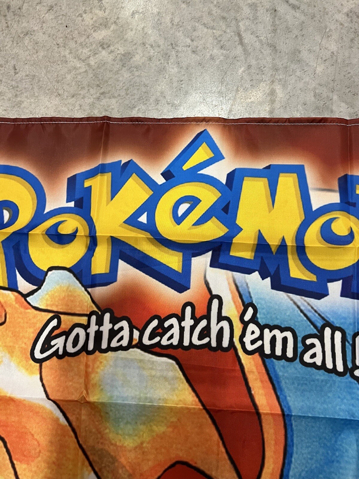 Pokemon Red Version Gameboy Wall Flag Banner Tapestry 3 x 3 Ft