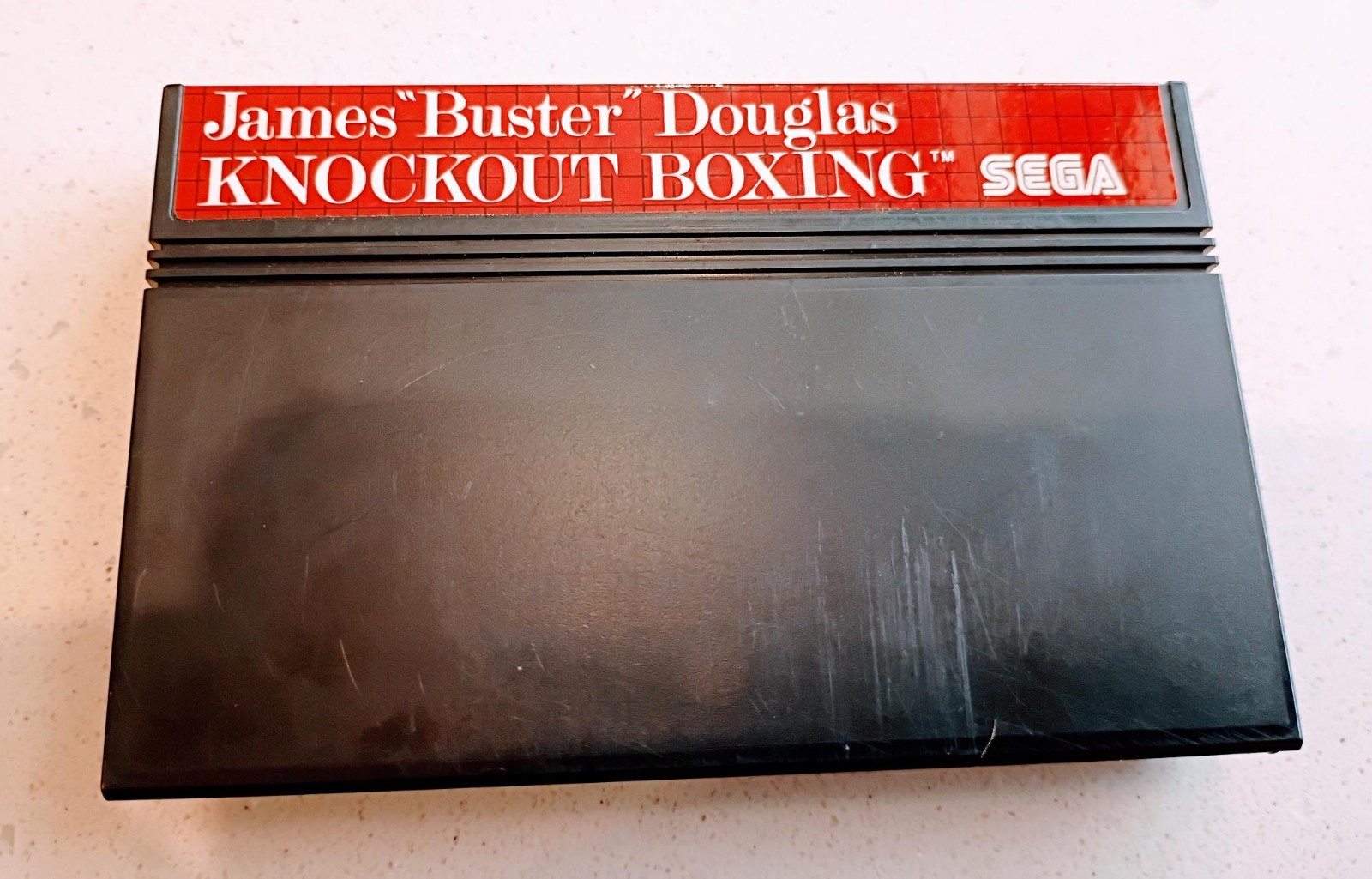 James “Buster” Douglas Knockout Boxing (Sega Master System) Box and Cartridge