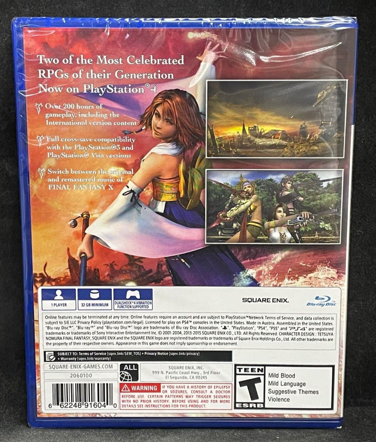 Final Fantasy X / X-2 HD Remaster (PS4 / Playstation 4) BRAND NEW