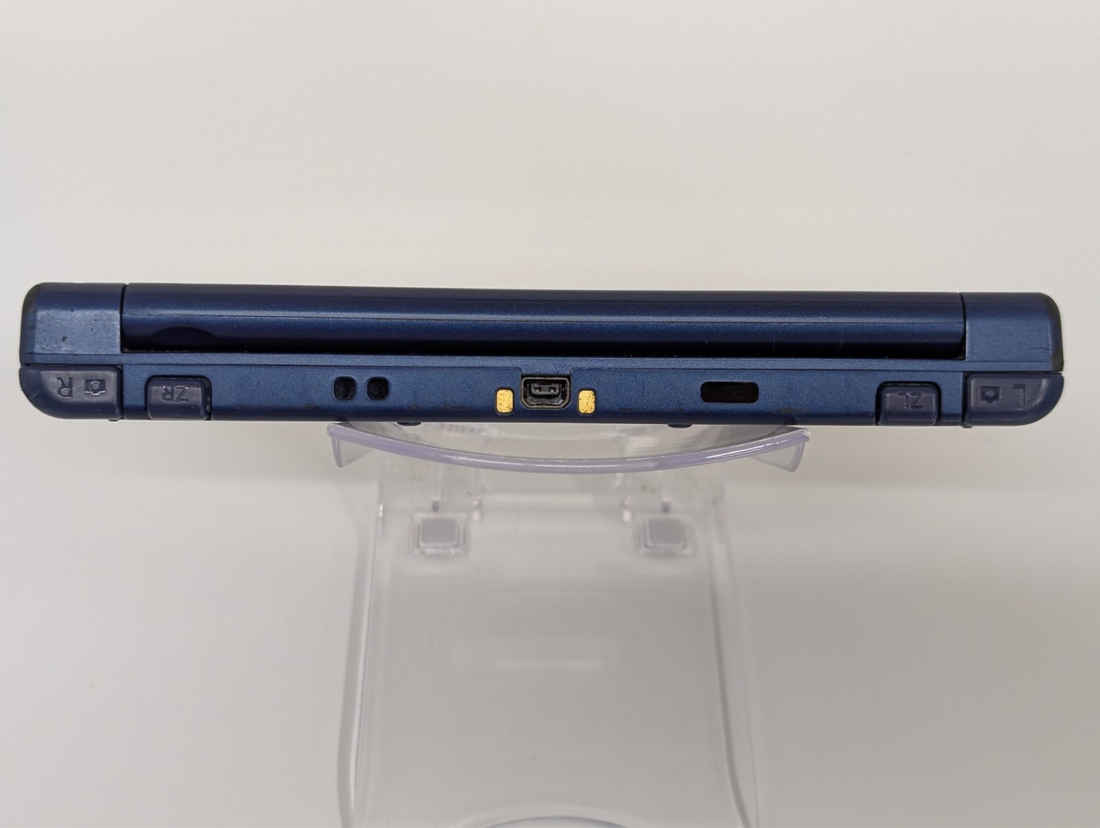 B447 Nintendo new 3DS LL XL console Metallic Blue w/adapter fx