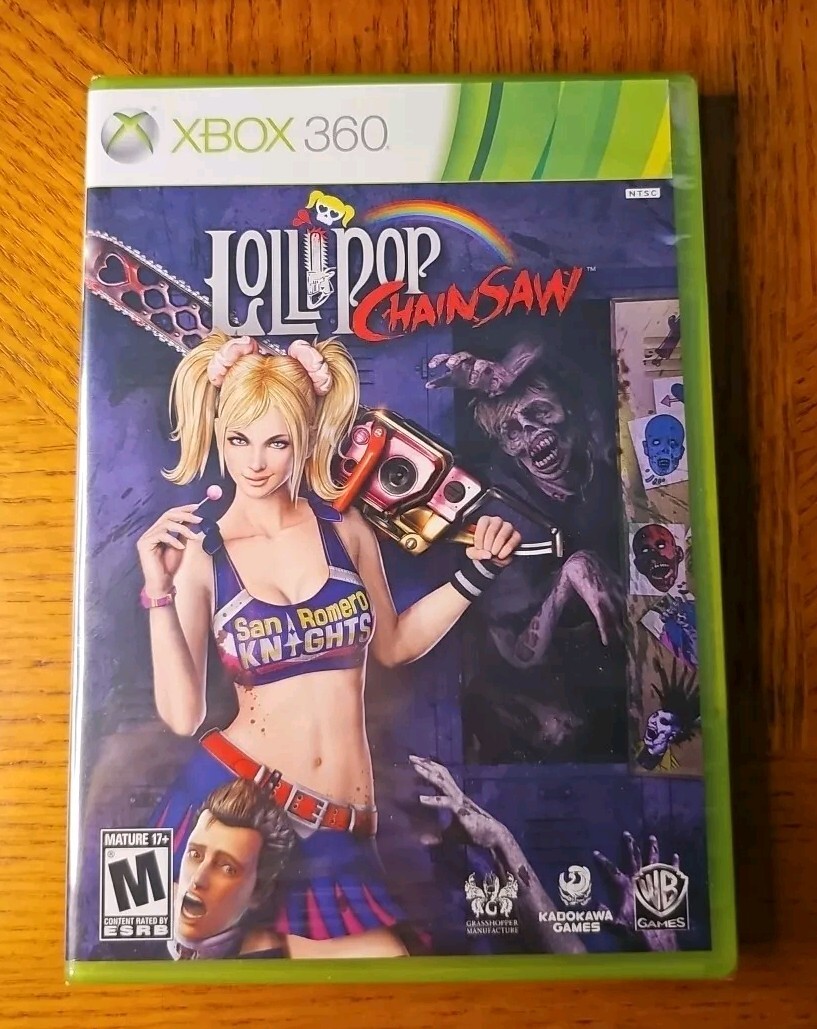New / Sealed Lollipop Chainsaw (Microsoft Xbox 360, 2012) —